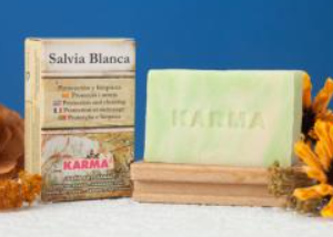 Jabón Salvia Blanca