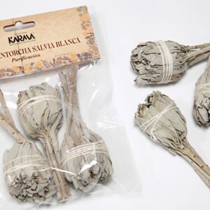 Atadito Antorcha Salvia Blanca