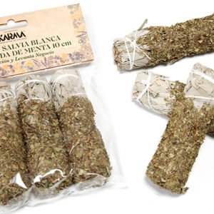 Atadito Salvia Blanca Impregnada de Menta