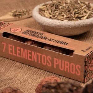 Bombita Defumación Activada 7 Elementos Puros