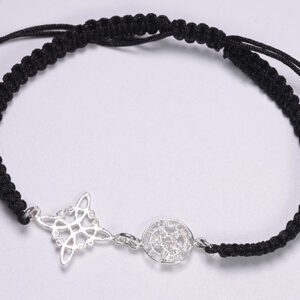 Pulsera Plata Doble Protección