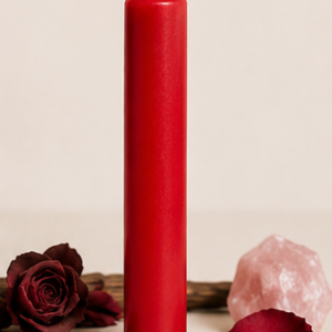 Vela Ritualizada Roja  AMOR Y PASIÓN