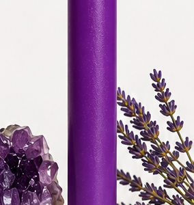 Vela Ritualizada Violeta ESPIRITUALIDAD E INTUICIÓN